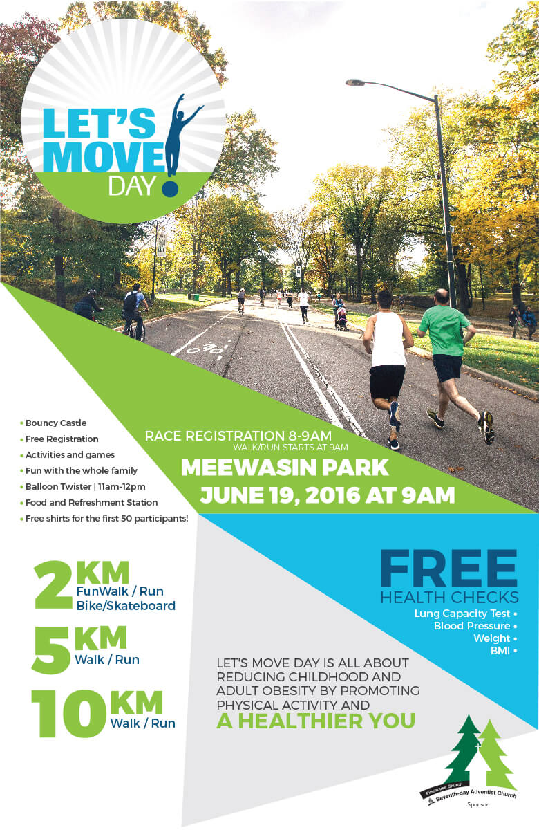 Let's Move Day Poster